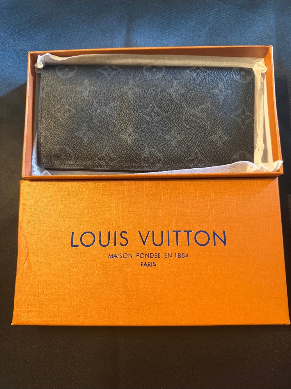 Louis Vuitton Black Monogram Canvas Card & Key Holder